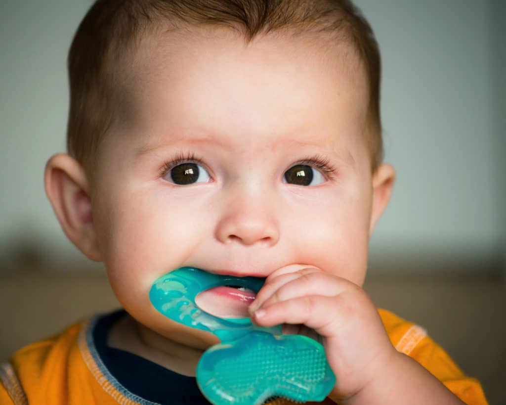 ear pulling teething