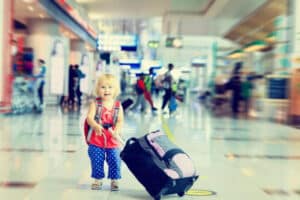 kid traveling